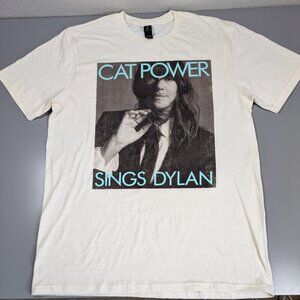 Cat Power Sings Dylan Europe 2025 Concert T-Shirt, Medium, Official Merch